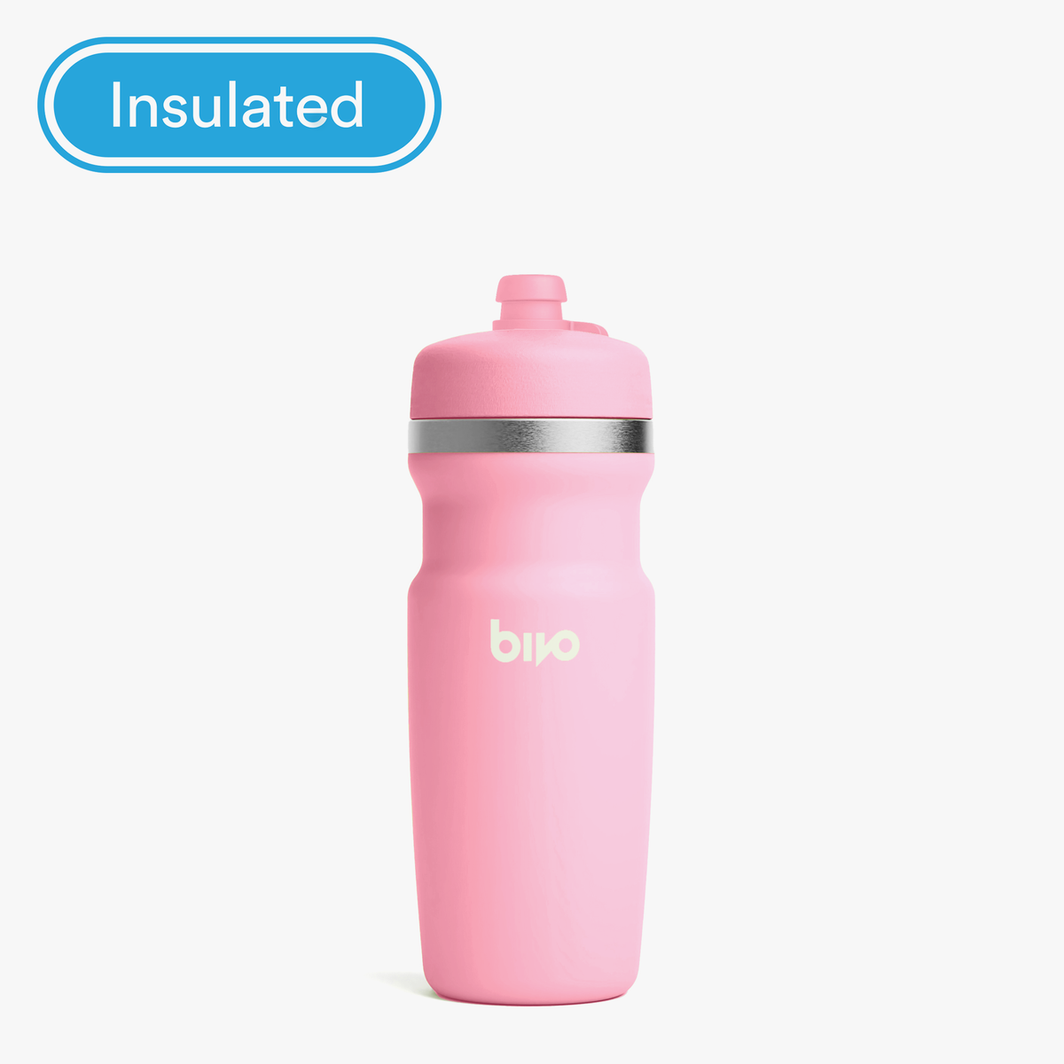 Trio Mini Insulated Stainless Steel Bike Bottle - 500ml